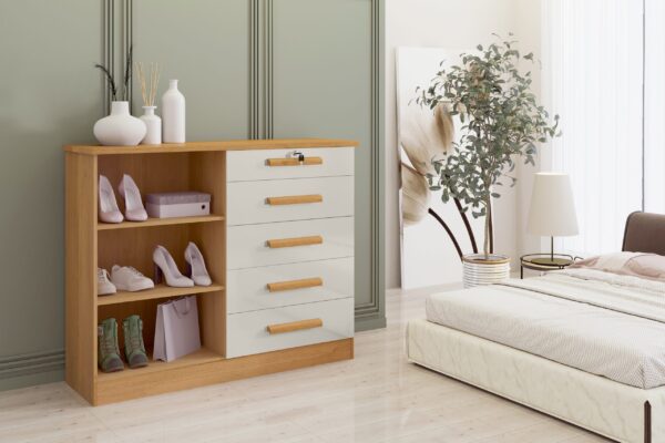 Cômoda - New Athos 5 gavetas