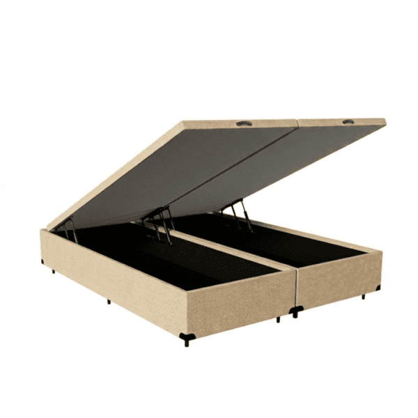 BOX BAU NATURE ELITE QUEEN DIVIDIDO (2 X 0.79) 1.98 X 1.58 X 0.42