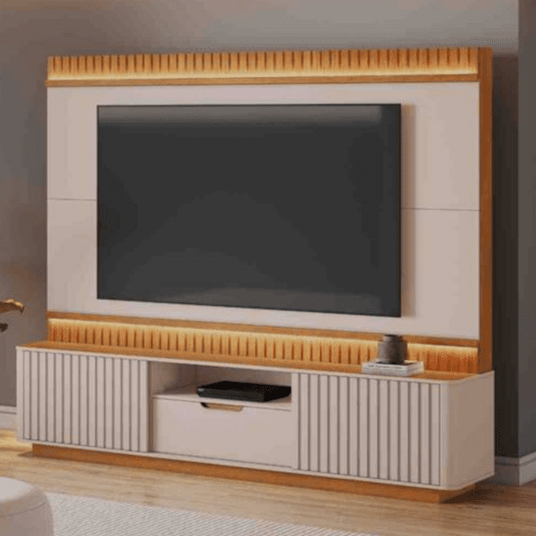 HOME ATENA 2100X2030X405MM -C/ LED - TV ATE 85 - ACOMPANHA SUPORTE