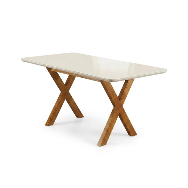 Mesa Aline - 1.60 X 0.90 - Mel/Off White