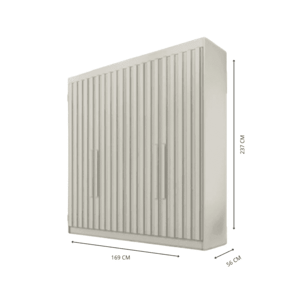 ROUPEIRO POTENTE 4 PTS RIP - 3 GAV - 100% MDF - 2.37 X 1.69 X 0.56