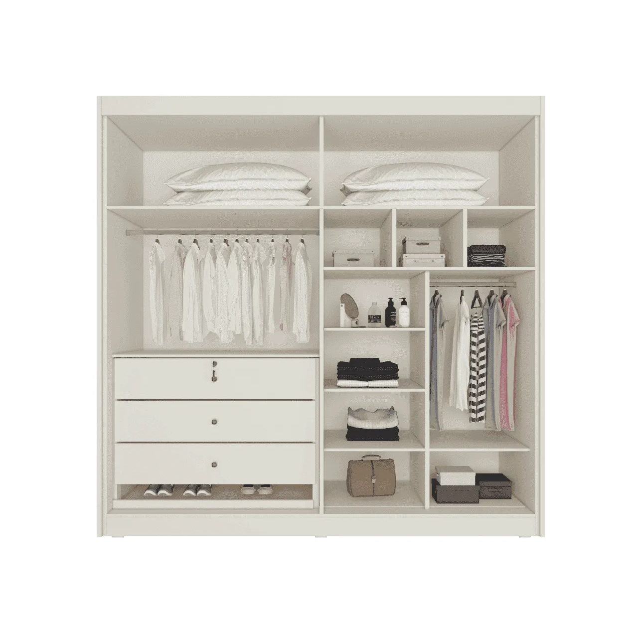 ROUPEIRO POTENTE 4 PTS RIP - 3 GAV - 100% MDF - 2.37 X 1.69 X 0.56