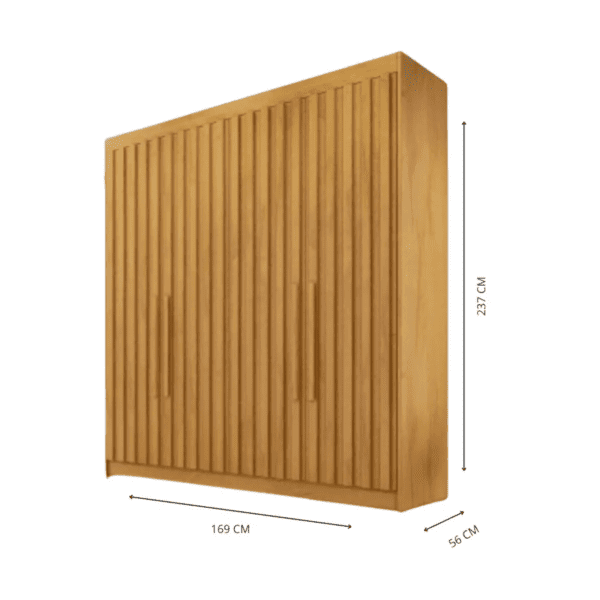 ROUPEIRO POTENTE 4 PTS RIP - 3 GAV - 100% MDF - 2.37 X 1.69 X 0.56