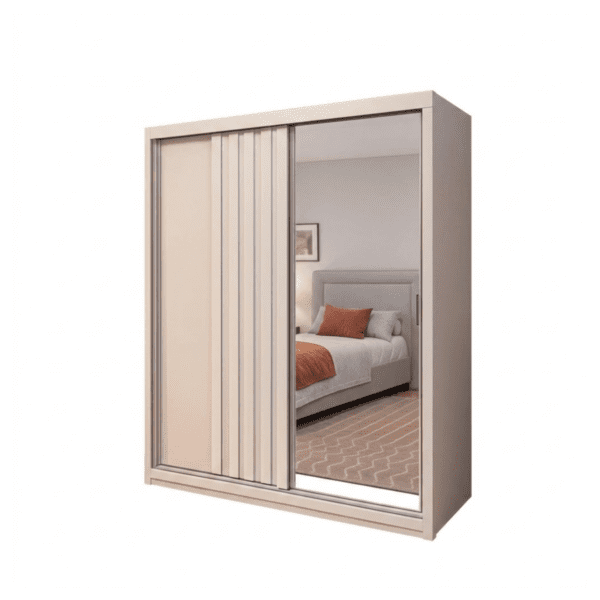ROUPEIRO LUGANO 2 PTS - 4 GAV - 1PT RIP - 1PT C/ESP - 100% MDF - 2.18 X 1.80 X 0.56