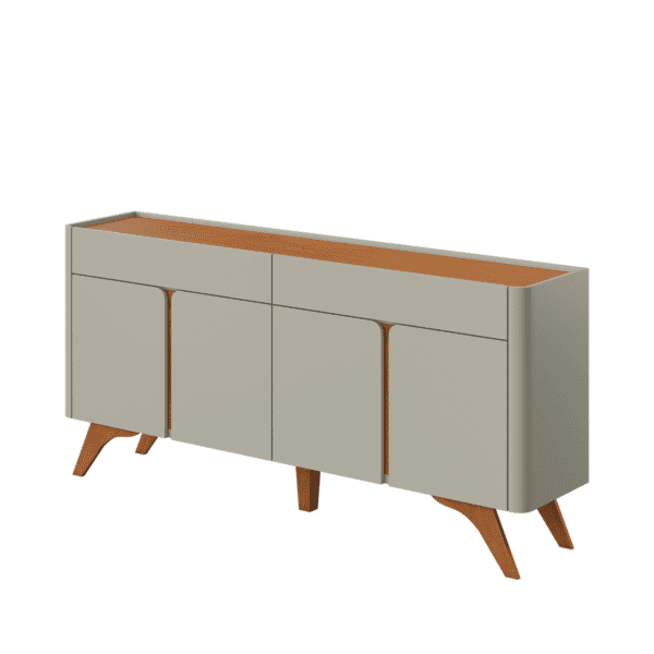 BUFFET ARCUS 4 PTS - 100% MDF - 0.81 X 1.72 X 0.36