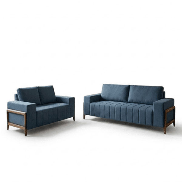 SOFA DINAMARCA 2 E 3 LUGARES - 2 LUG 1.60 X 3 LUG 2.00 - MOLAS ESPIRAL - ESPUMA D28