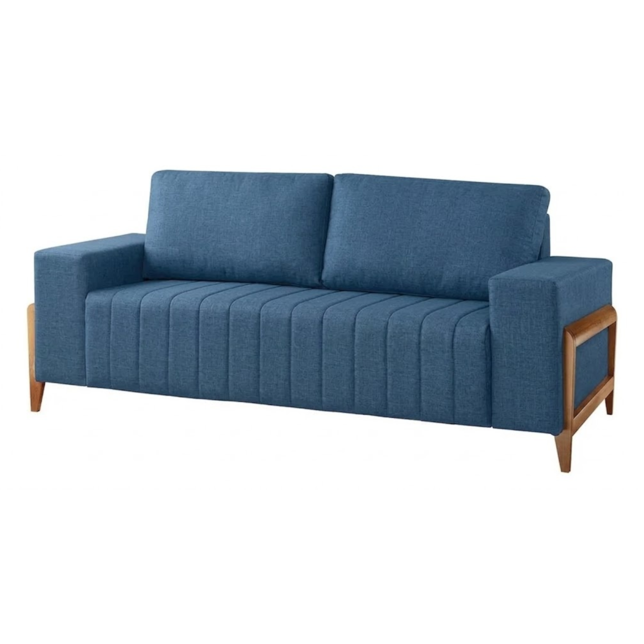 SOFA DINAMARCA 2 E 3 LUGARES - 2 LUG 1.60 X 3 LUG 2.00 - MOLAS ESPIRAL - ESPUMA D28