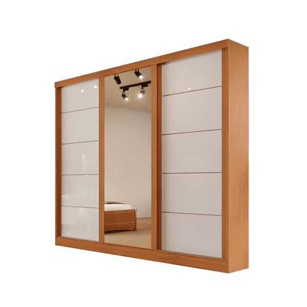 ROUPEIRO CAPRI 3 PTS - 4 GAV - 100% MDF - C/ 1 ESP - 2.30 X 2.21 X 0.56