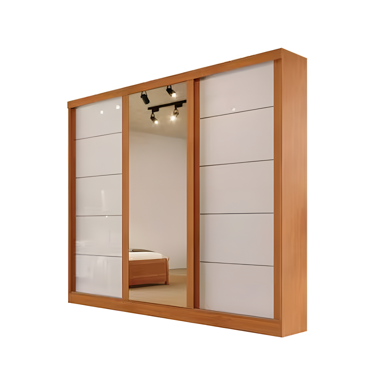 ROUPEIRO CAPRI 3 PTS - 4 GAV - 100% MDF - C/ 1 ESP - 2.30 X 2.21 X 0.56