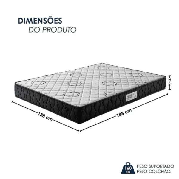COLCHAO SUBLIME D-33 CASAL 1.88X1.38X0.20 CM