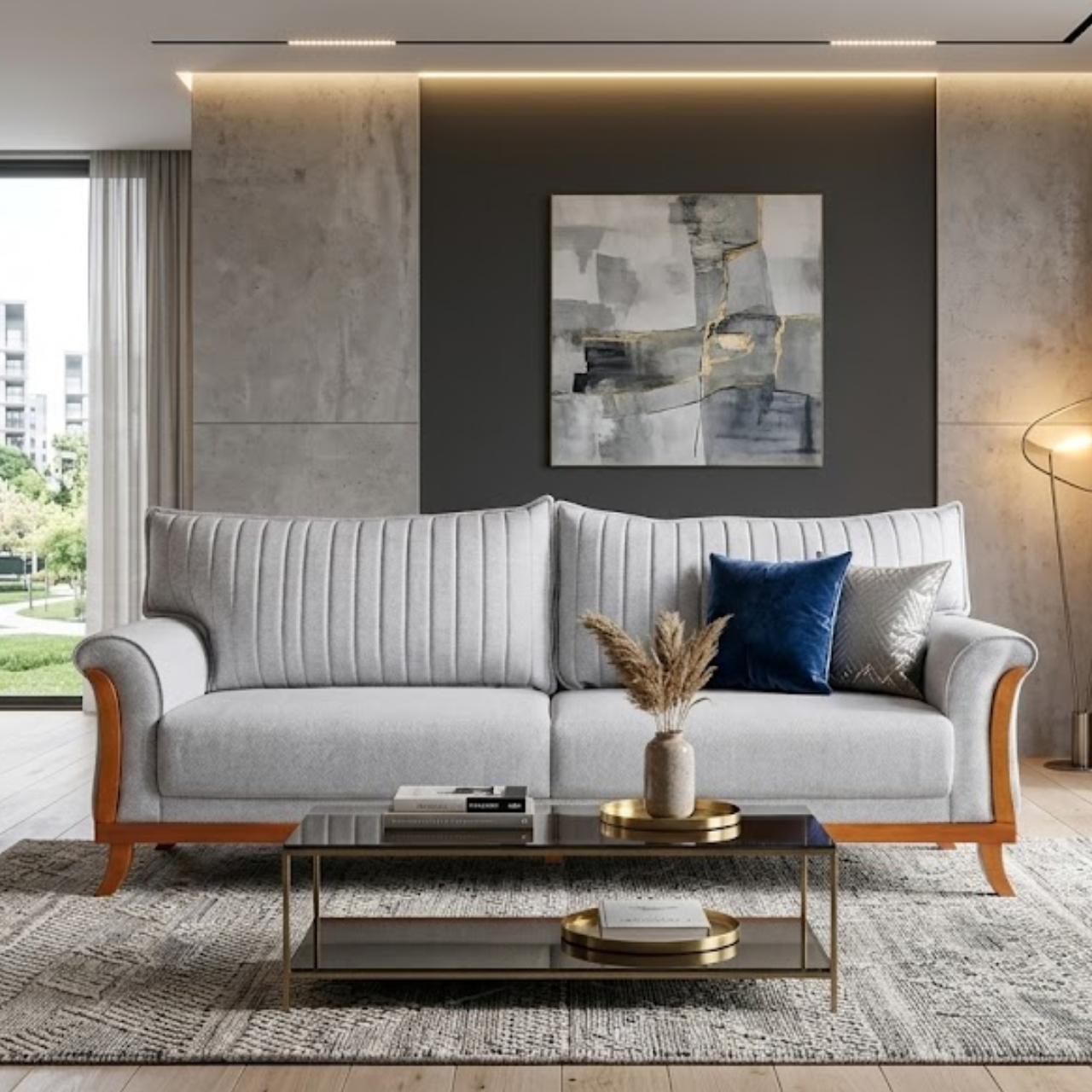 SOFA LOUISE 2.20 CM - 4 LUGARES