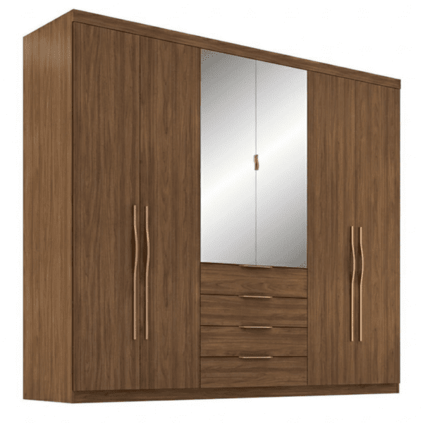 ROUPEIRO GIARDINO 6 PTS 4 GAV - 2.28 X 2.62 X 0.55 - C/ ESP E PES