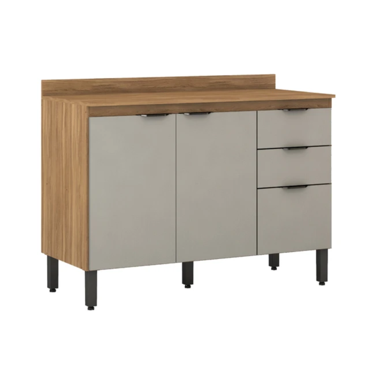 BALCAO FIRENZE 3 PTS 2 GAV - 120CM