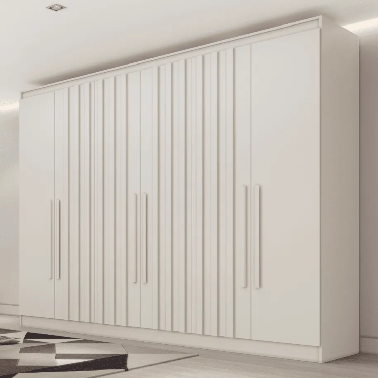 ROUPEIRO OXFORD 6 PTS - 6 GAV - 4PTS RIP - 100% MDF - 2.35 X 2.10 X 0.50