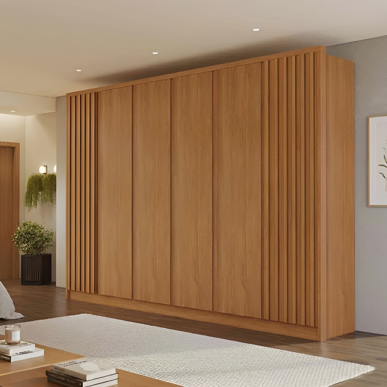 ROUPEIRO ZURICH 6 PTS - 2 RIP - 6 GAV - 100% MDF - 2.32 X 2.44 X 0.53