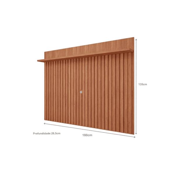 PAINEL TREND 100% MDF - 1.35 X 1.80 X 20.5