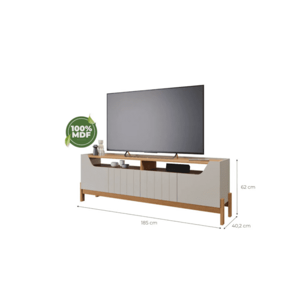 BANCADA MOEMA 4 PTS - 100% MDF - 0.62 X 1.85 X 40.2