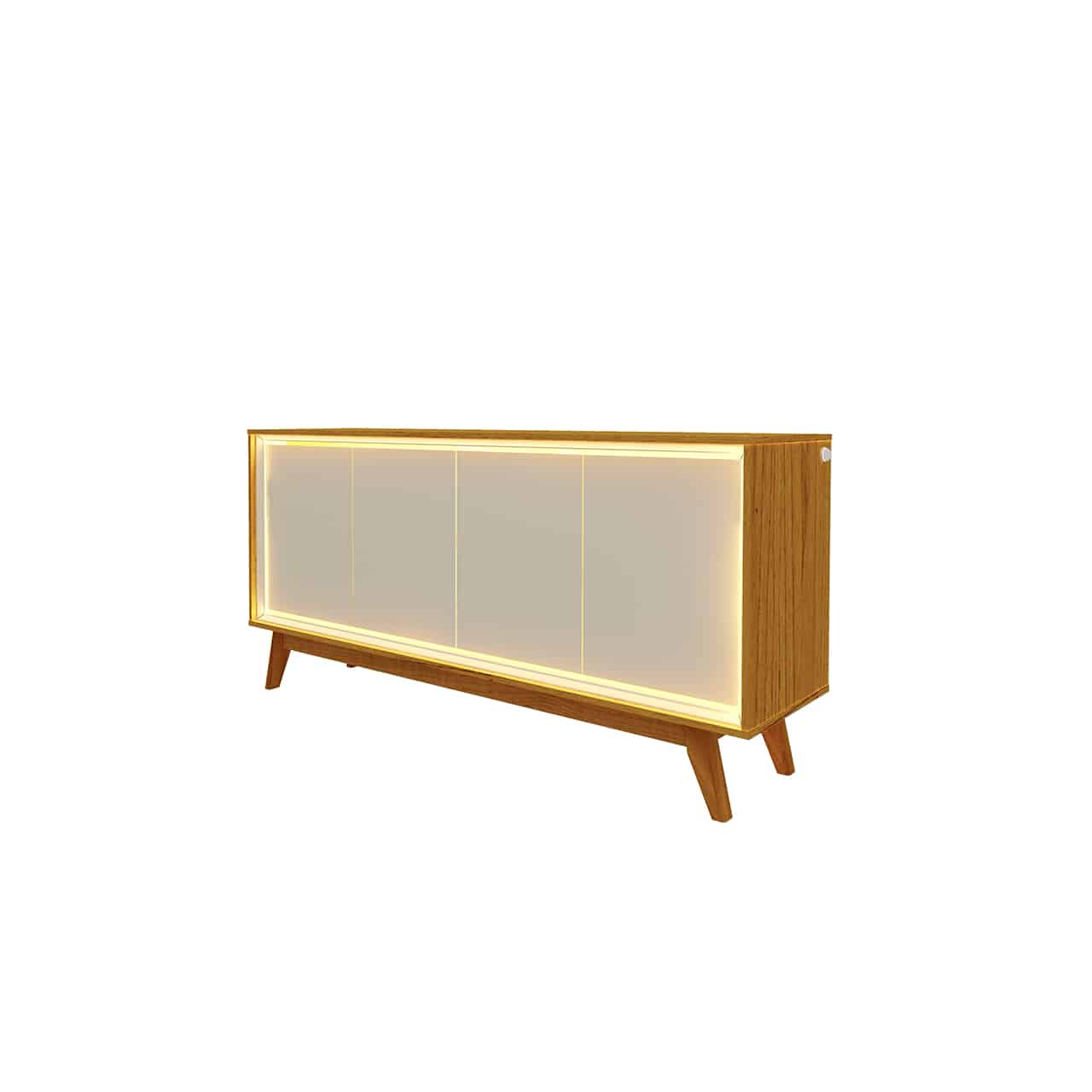 PAINEL NOBRE RIPADO 1.85M C/LED
