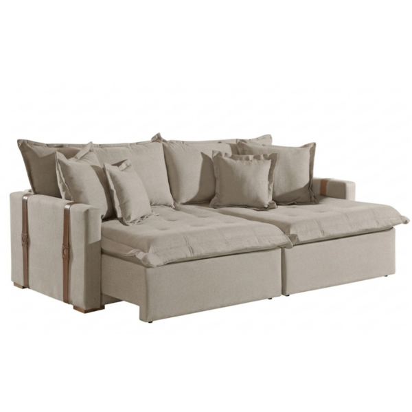 SOFA CAMA MONACO MOD. 1.00M BR 10CM - PILLOW DE 18 CM