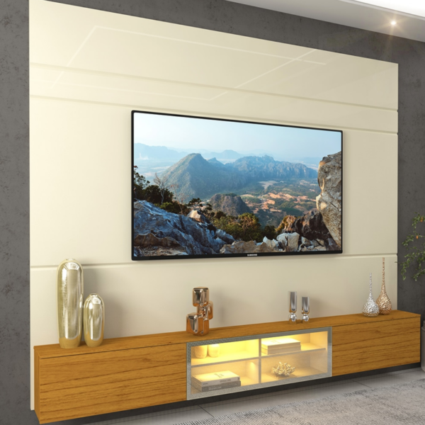 HOME LUMINARE REFLECTA 217 - C/LED - 100% MDF - 2.17 X 2.17 X 0.35