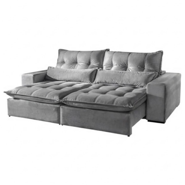 SOFA RETRATIL MAXIMO 2.50M MOLAS ENSACADAS BR 25CM