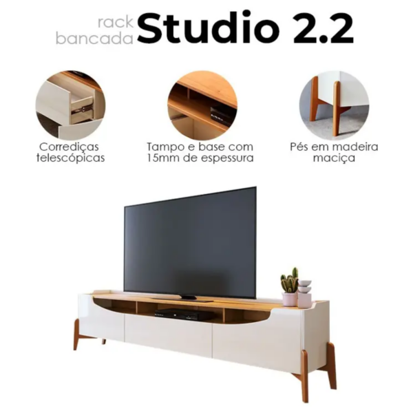 RACK STUDIO 2.2 - 2 PTS - 2.22 X 0.56 X 0.40