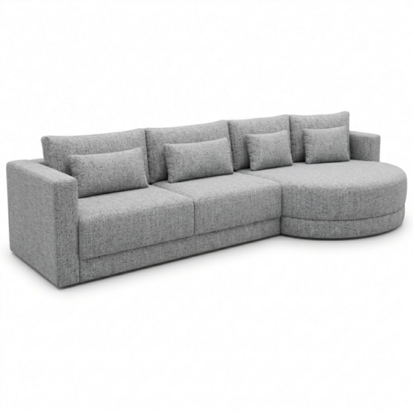 Alternative view of Sofá Lagon - 2.65cm - Com Chaise - Linho Mesclado