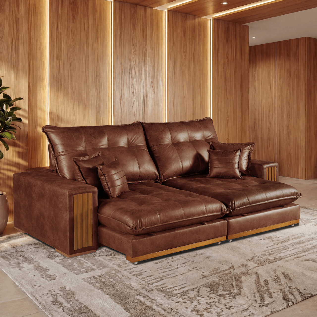 SOFA SANTORINI MOD. 0.90CM BR 25 CM
